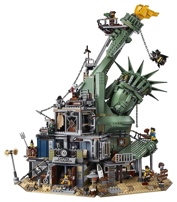 bronze Gnaven Grader celsius LEGO Unveils Huge LEGO Movie 2 Welcome to Apocalypseburg Set