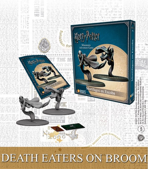 Knight Models Harry Potter Releases Death Eaters and Flitwick for May