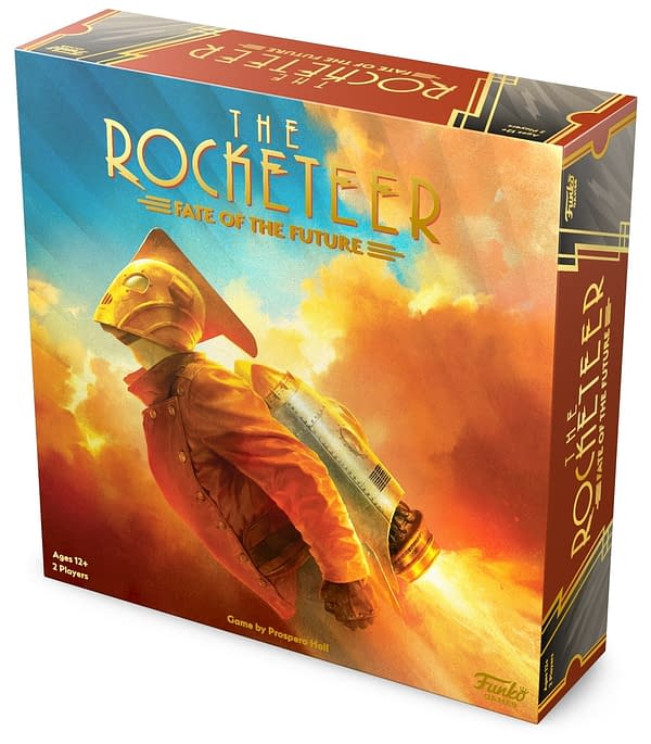 A look at the box art for The Rocketeer: Fate Of The Future, courtesy of Funko Games.