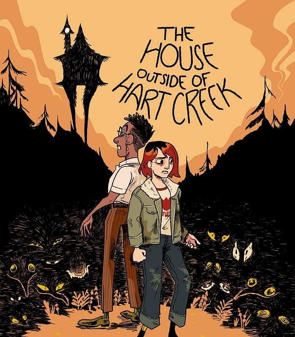Paige Hender's New YA Graphic Novel, The House Outside Hart Creek For 2026