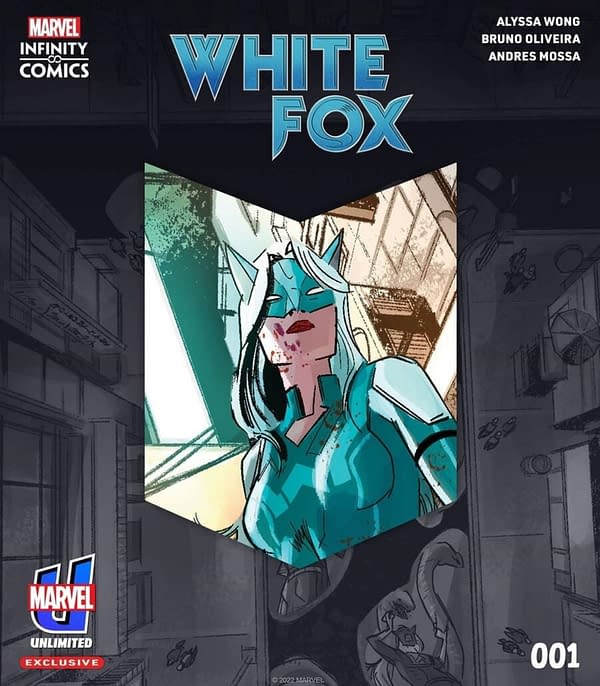 White Fox Gets Ger Own Marvel Unlimited Infinity Comic 