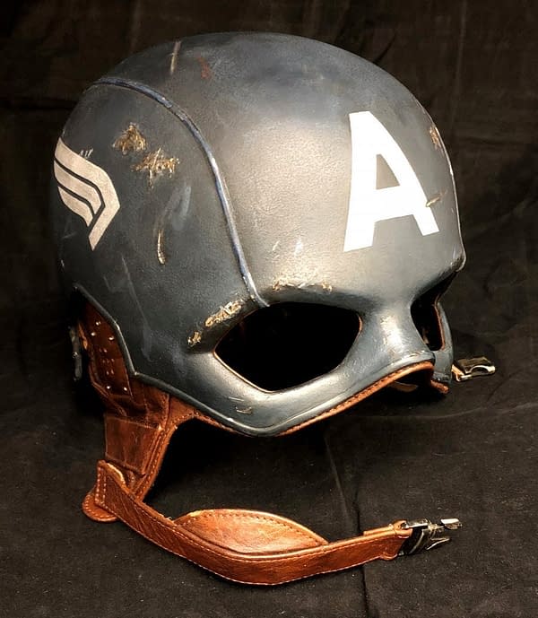 Captain America Costume Pieces at Auction