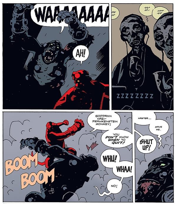 Mike Mignola Suggests That Nazi-Punching Hellboy Might Vote Biden/Harris