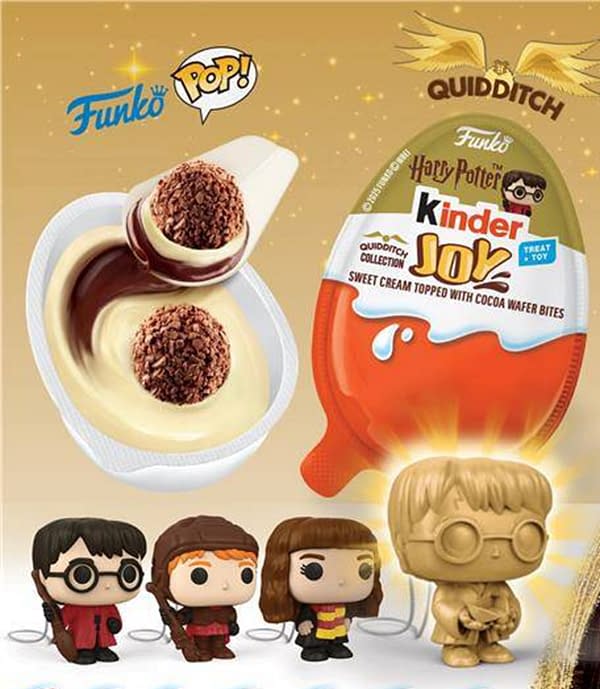 Kinder Joy Releases Harry Potter-Inspired Quidditch Funko Toys
