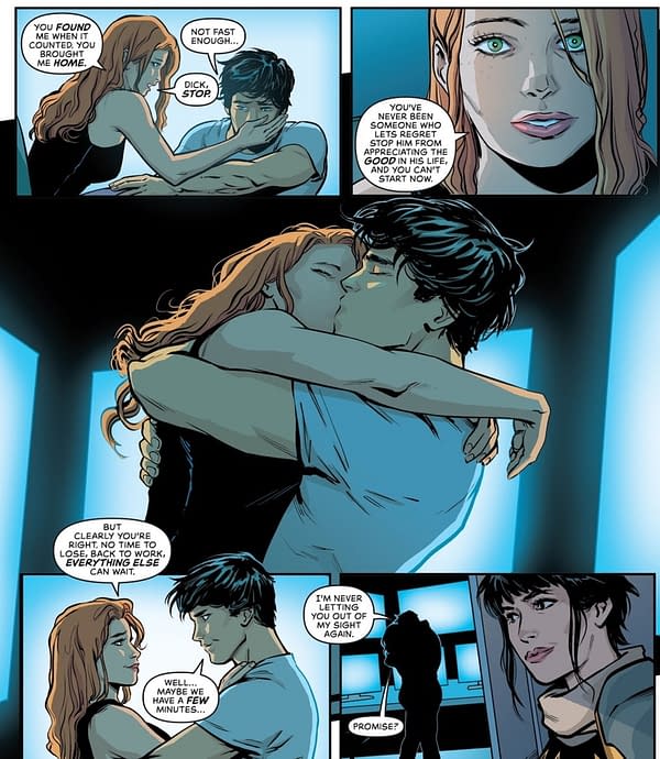 Barbara Gordon and Dick Grayson In DC Future State - And Beyond
