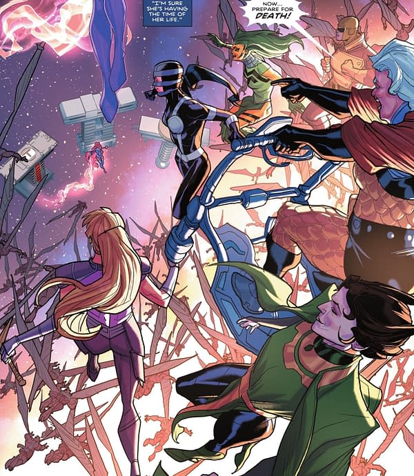 When Everyone Is An Asylum Seeker For DC's K.O. And Titans #29