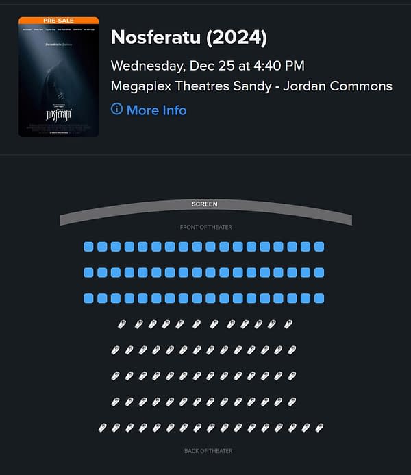 Nosferatu Tickets Go On Sale With A Fun Fandango Easter Egg, A Poster