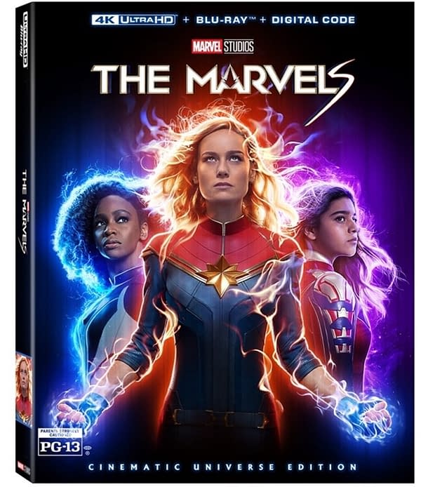 The Marvels Hits Digital January 16th, 4K Blu-ray on February 13th