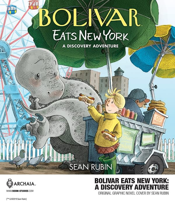 Bolivar Eats New York in Sean Rubin's New OGN at Archaia