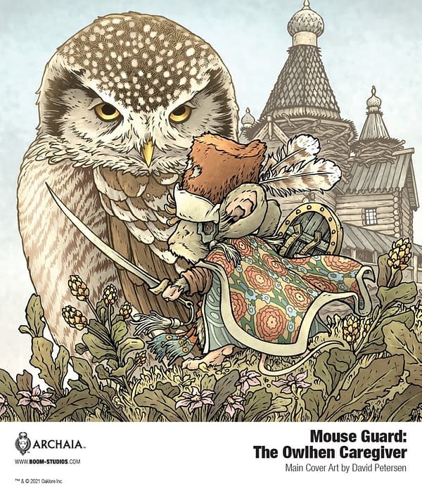 Dave Petersen Returns To Mouse Guard in July