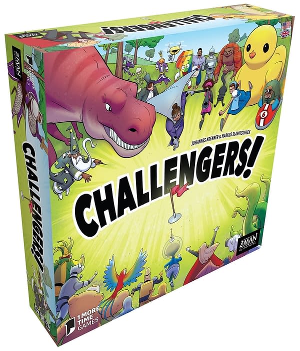 Asmodee & Z-Man Games Announce New Tabletop Game, Challengers