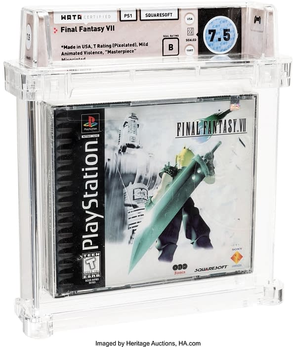 A Sealed Copy of Final Fantasy VII is Up for Auction on Heritage