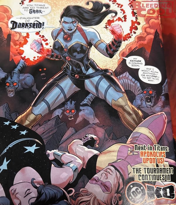 DC K.O. Spoilers For Zatanna, Swamp Thing, Harley Quinn, Cyborg, Grail