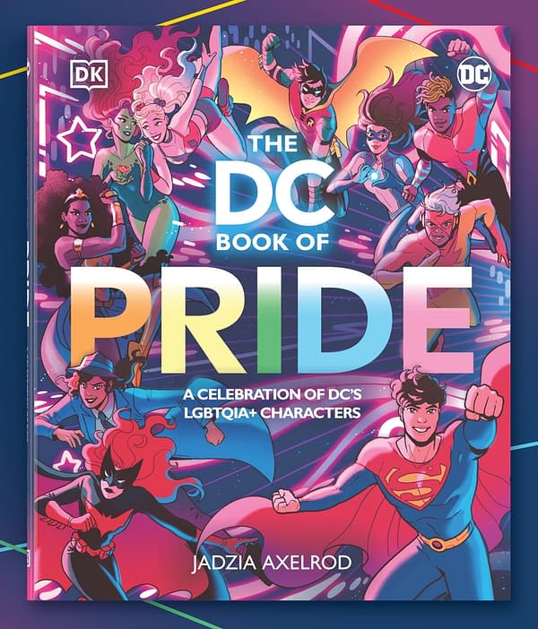 DC Book of Pride from DK Books, cover by Paulina Ganucheau