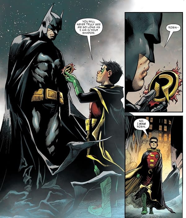 Tmothy Drake is Robin Again, Damian Wayne is Not