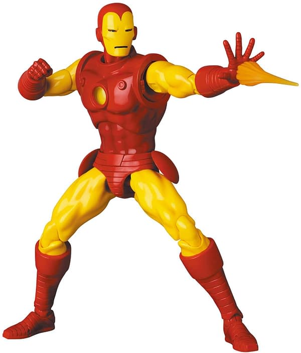 Iron Man Jumps Out of Marvel Comics With New MAFEX Figure