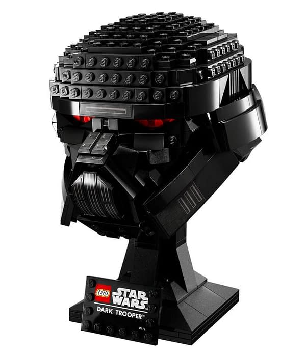 Build A Star Wars Dark Trooper Helmet as LEGO's Newest Set