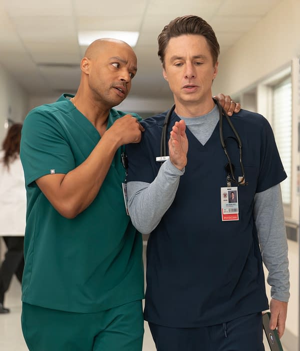 Scrubs S01E05: "My Angel" Images: Turk Helps JD Hit the Dating Scene