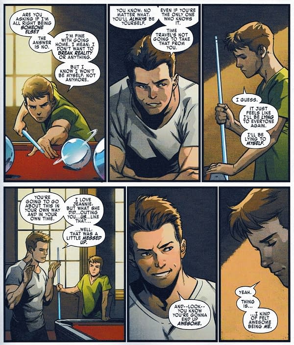 Iceman Time-Travelling The Gay Away? X-Men Blue #35 Talks About It&#8230;