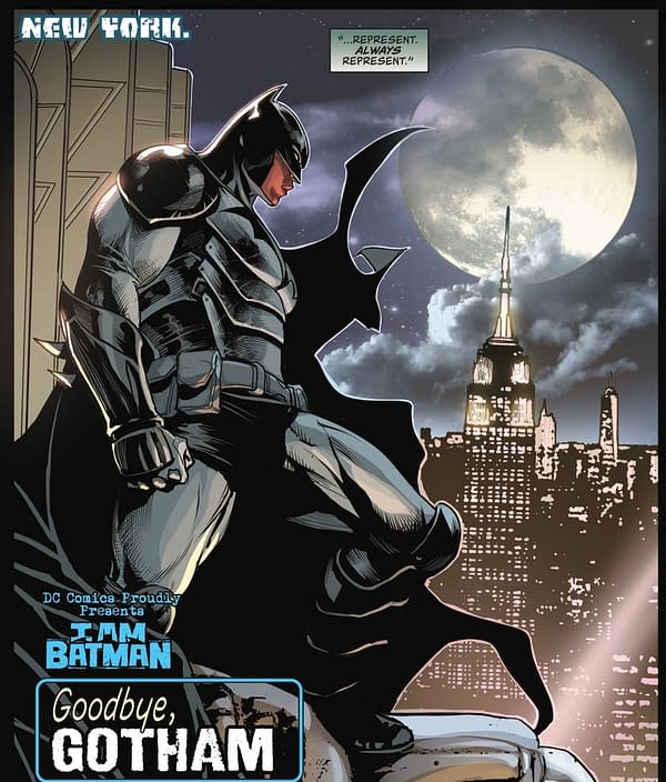 The New Face Of Batman In New York For DC Comics