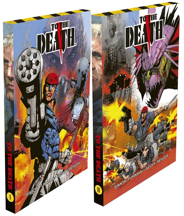 #SimonFurman and #GeoffSenior 's #ToTheDeath Gets Slipcases, New Content and a Free Newspaper Strip for Killatoa.