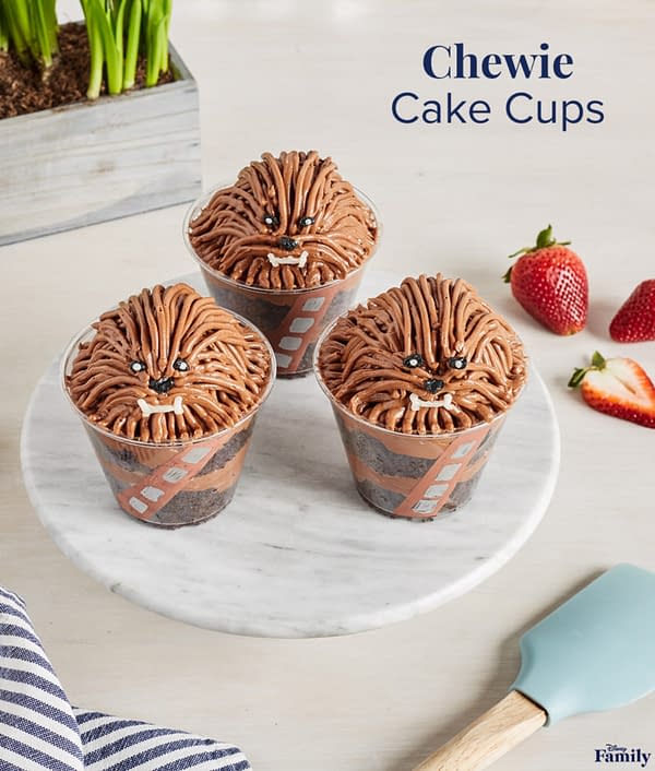 Nerd Food at Home: Don't Fly Solo When Enjoying These Chewbacca Cake Cups