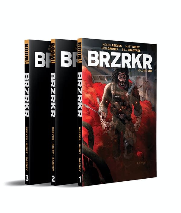 Keanu Reeves' Comic BRZRKR Heads To Kickstarter