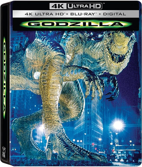 Godzilla 1998 Getitng a 4K Steelbook Release In October