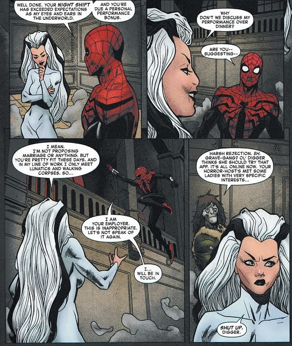 Superior Spider-Man #1 and the Perils of an Workplace Romance in This Day and Age (SPOILERS)