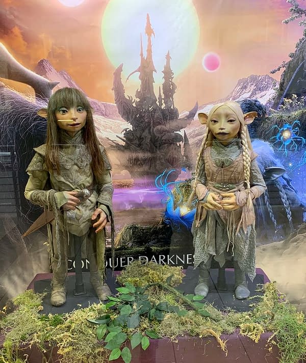 Forbidden Planet Comic Stores in the UK Get Actual Dark Crystal Puppet Window Displays