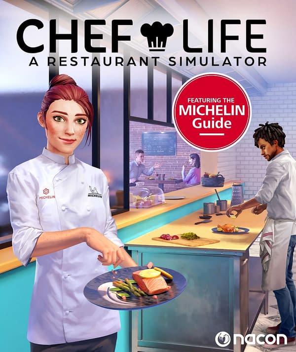Promo art for Chef Life: A Restaurant Simulator, courtesy of Nacon.