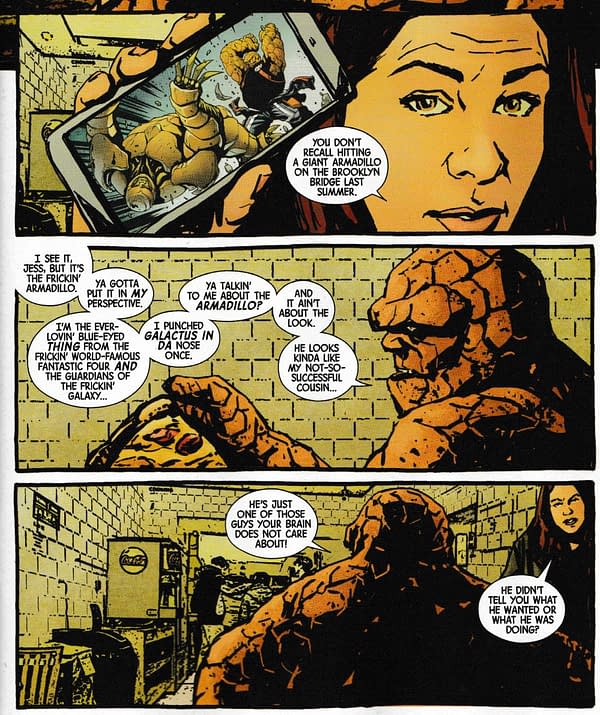 Brian Michael Bendis Finally Does Right by Armadillo (Jessica Jones #18 Spoilers)