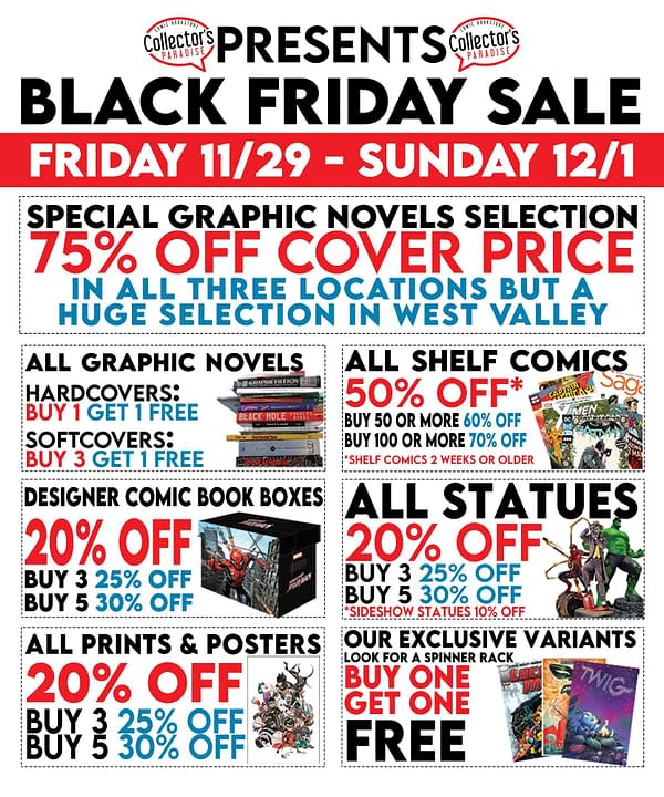 35 Black Friday Comic Shops