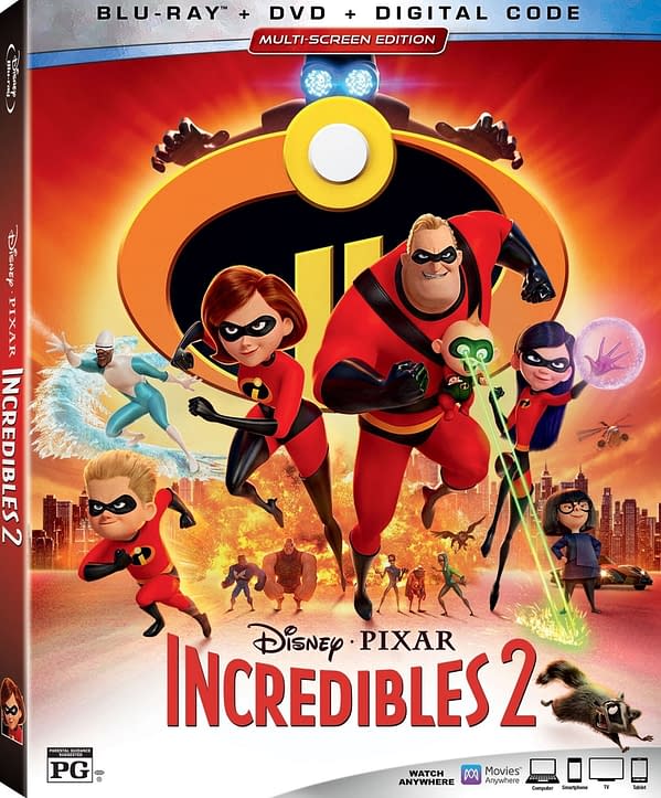 Here's What We're Getting on the 'Incredibles 2' DVD, Blu-Ray
