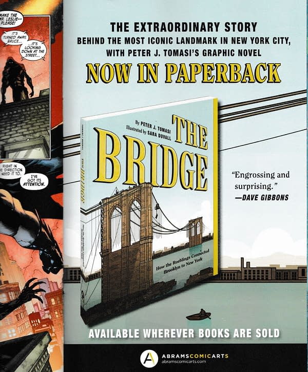Peter J Tomasi Gets an Ad For His Own Graphic Novel in Detective Comics #994