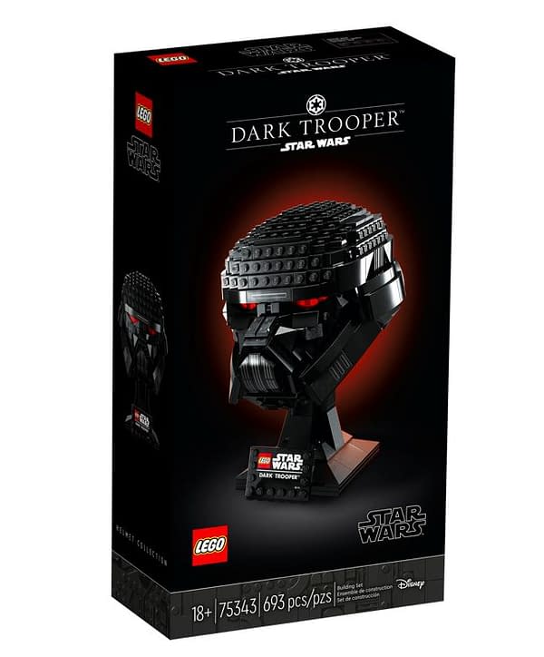 Build A Star Wars Dark Trooper Helmet as LEGO's Newest Set