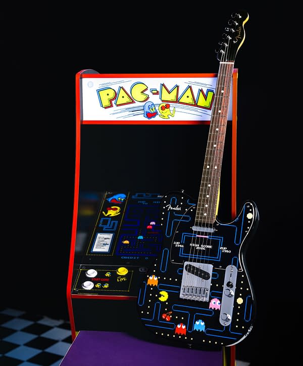 Fender Announces New Pac-Man Telecaster Guitar