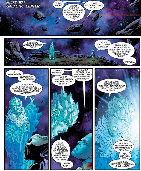 Brian Bendis Brings Conspiracy Groups Against Krypton