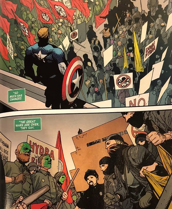 Hydra Was Right? Ta-Nehisi Coates Kicks Off Free Comic Book Day's Captain America (SPOILERS)