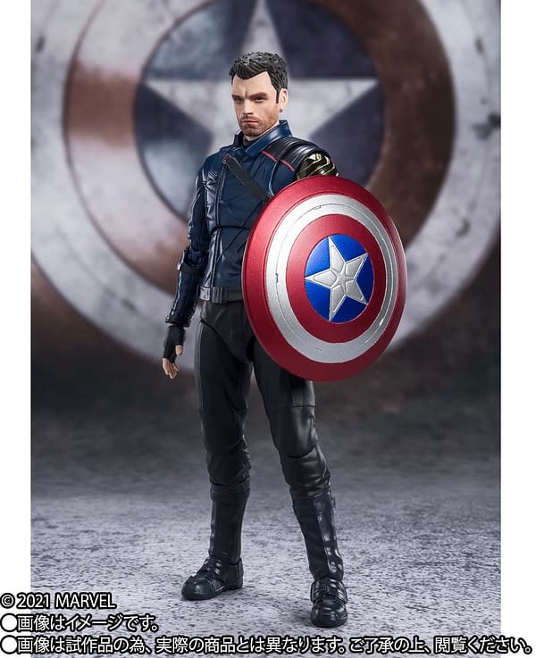 The Falcon and the Winter Soldier Bucky Arrives at S.H. Figuarts