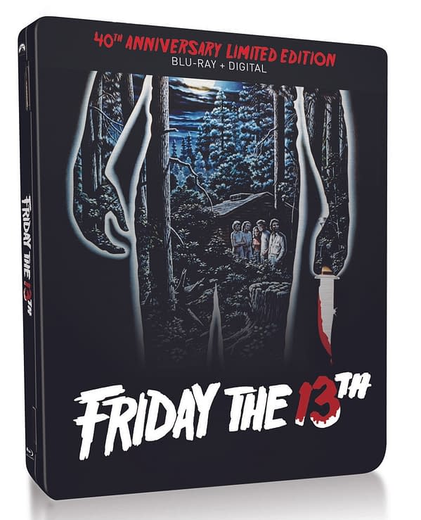 Friday The 13th Steelbook release. Credit Paramount