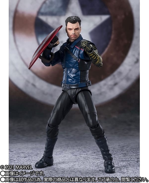 The Falcon and the Winter Soldier Bucky Arrives at S.H. Figuarts