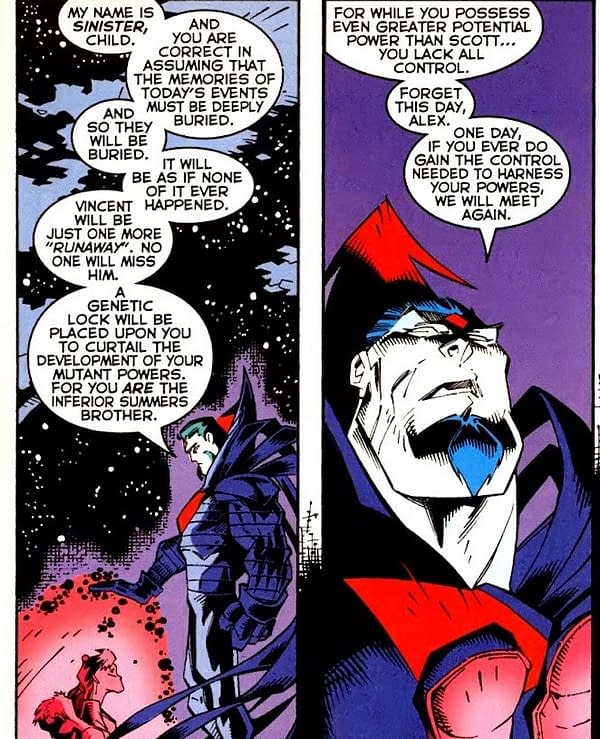 X-Factor #-1 by Howard Mackie and Jeff Matsuda (1997)