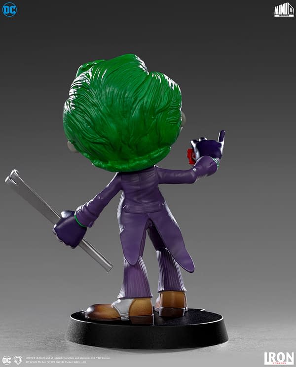 Joker Gets Wacky in New Mini Co Statue from Iron Studios