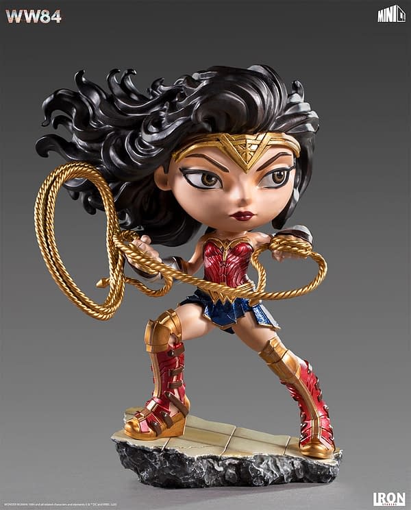 Wonder Woman 1984 Gets A Minico Statue from Iron Studios
