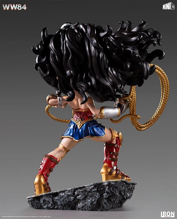 Wonder Woman 1984 Gets A Minico Statue from Iron Studios