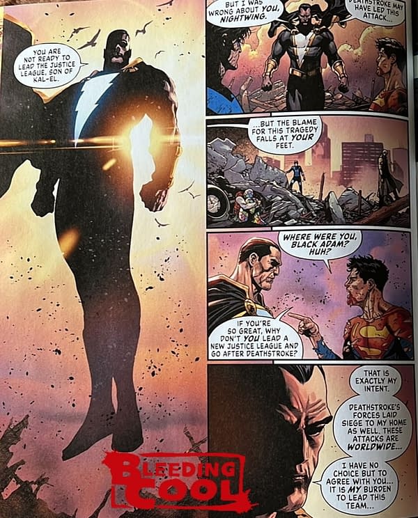 Black Adam - Who Will Lead The Justice League? (Dark Crisis #2 Spoilers)