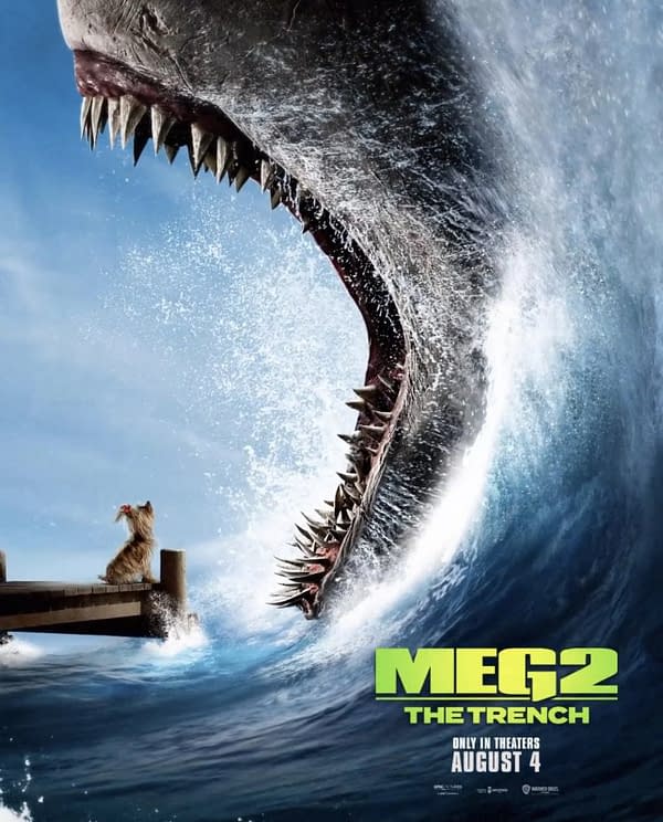 The Meg 2 Trailer Debuts: T-Rex, Heart, & 3 Megs For Statham To Punch