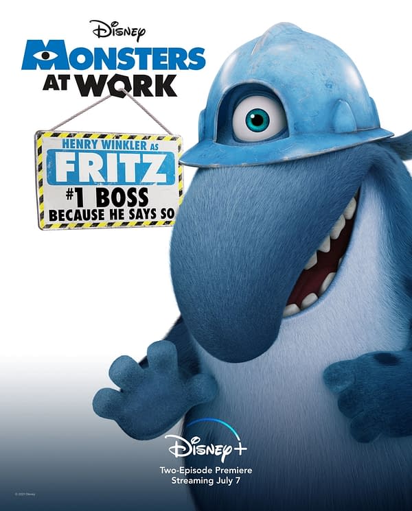 Monsters at Work Introduces Disney+ Spinoff Series Cast; New Key Art