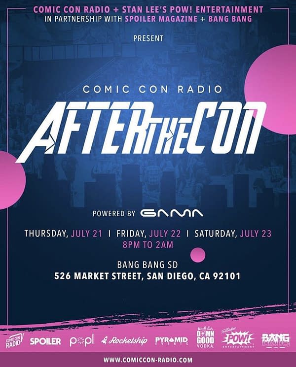 The Bleeding Cool Final San Diego Comic-Con SDCC Party List For 2022
